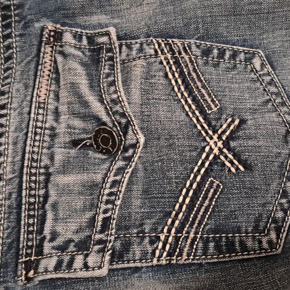 Axel Relaxed Straight Men's Jeans. 34 X 33 - Picture 8 of 8